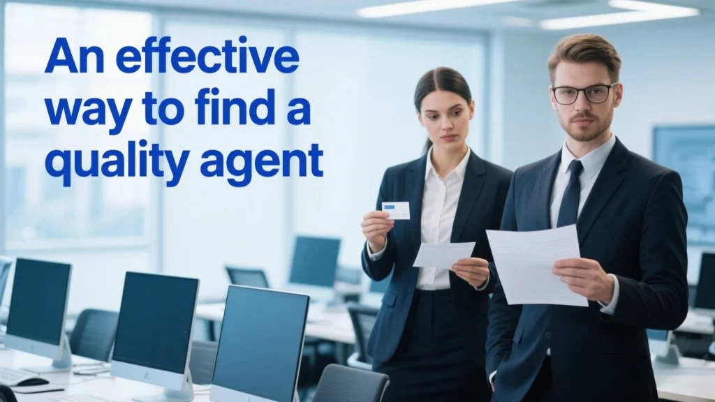 An effective way to find a quality agent