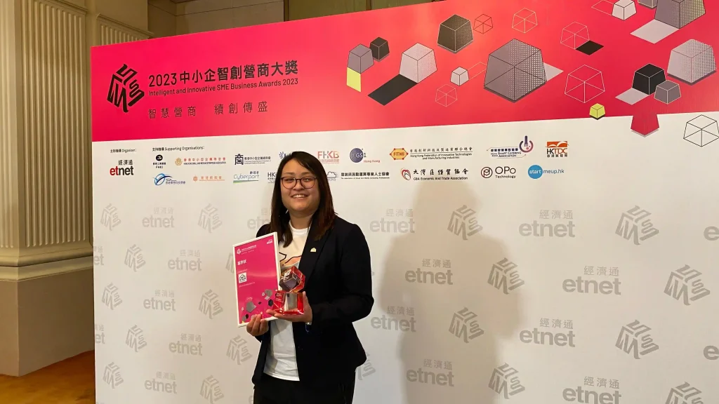 Etnet SME Innovative Business Award – Outstanding Startup SME 2023