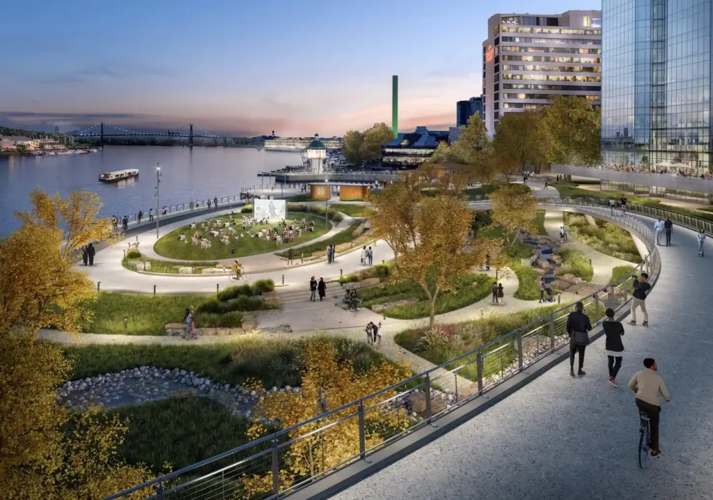 Glass City Riverwalk Renderings