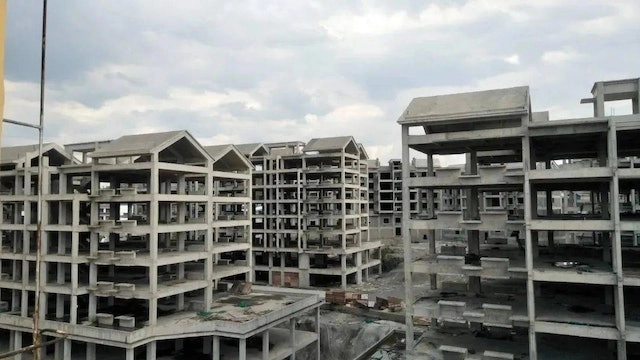 stalled or unfinished housing projects